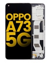 Bloc écran LCD avec châssis compatible Oppo A73 5G - Reconditionné - Toutes couleurs