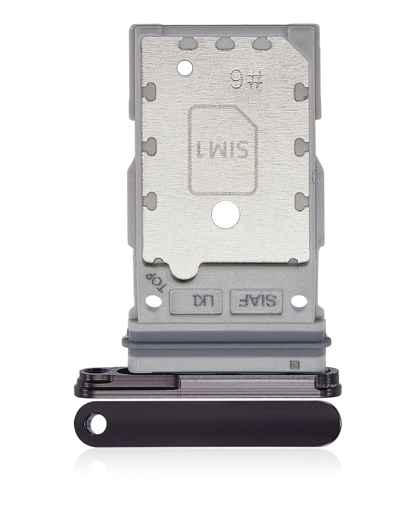 Tiroir dual SIM compatible pour SAMSUNG S23 et S23 Plus - Noir
