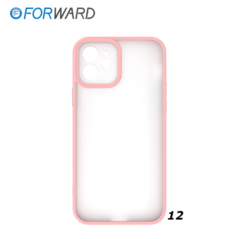 Coque de protection personnalisable pour iPhone 12 - FORWARD - Rose