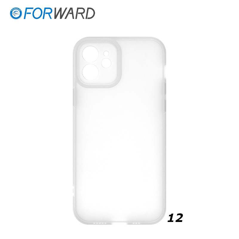 Coque de protection personnalisable pour iPhone 12 - FORWARD - Blanc