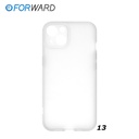 Coque de protection personnalisable pour iPhone 13 - FORWARD - Blanc