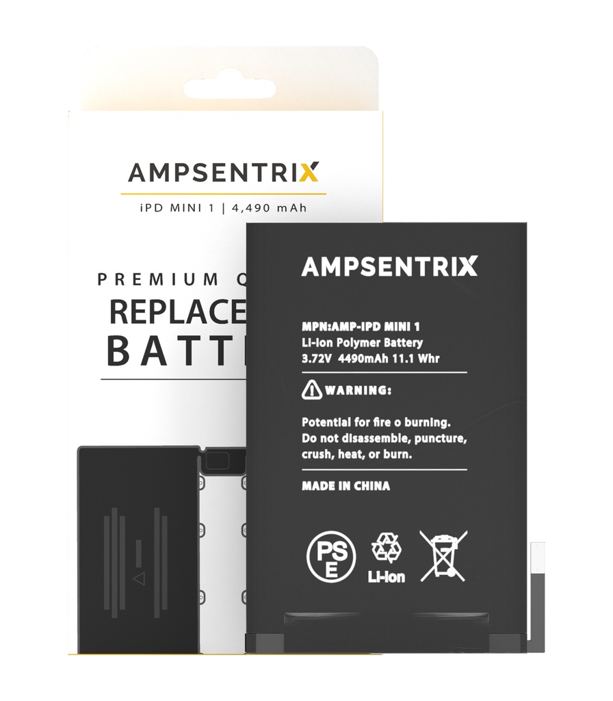 Batterie compatible pour iPad Mini 1 - Ampsentrix
