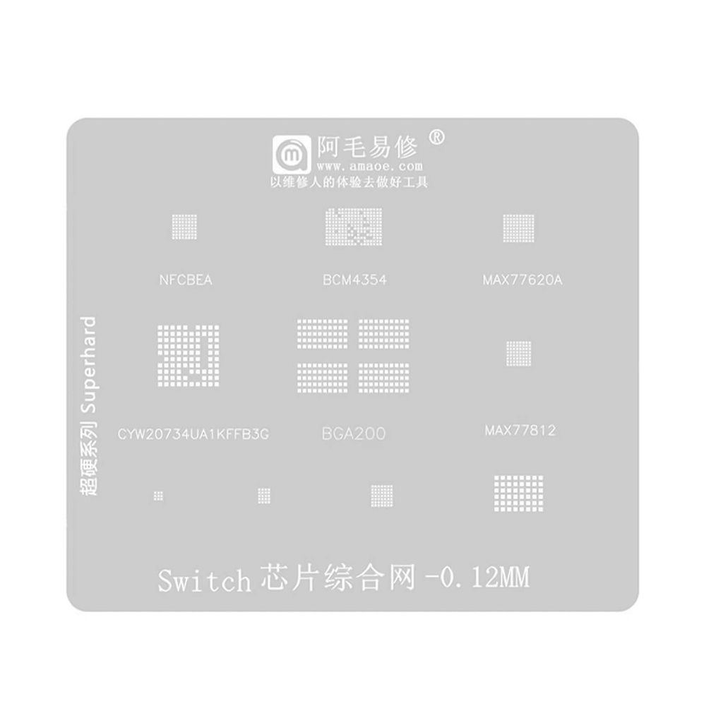 Stenctil pour Nintendo Switch - BCGA200-NFCBEA-BCM4352