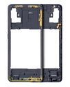 Châssis central compatible pour SAMSUNG A51 4G - A515 - Noir