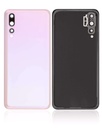 Vitre arrière avec lentille caméra compatible HUAWEI P20 Pro - Rose Gold