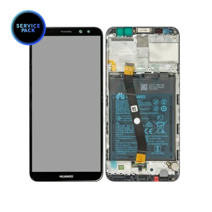 Bloc écran LCD pour HUAWEI Mate 10 Lite - SERVICE PACK - Noir