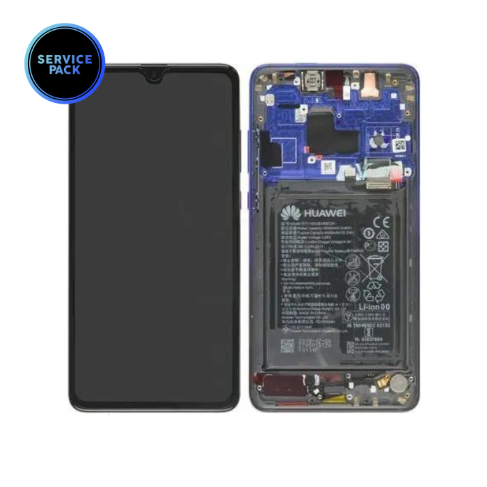 Bloc écran LCD pour HUAWEI Mate 20 - SERVICE PACK - Twilight