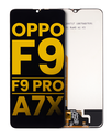 Bloc écran LCD sans châssis compatible Oppo F9 - F9 Pro - A7X - Reconditionné - Toutes couleurs