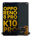 Bloc écran OLED sans châssis compatible OPPO Reno 8 Pro - K10 Pro - Reconditionné - Toutes couleurs