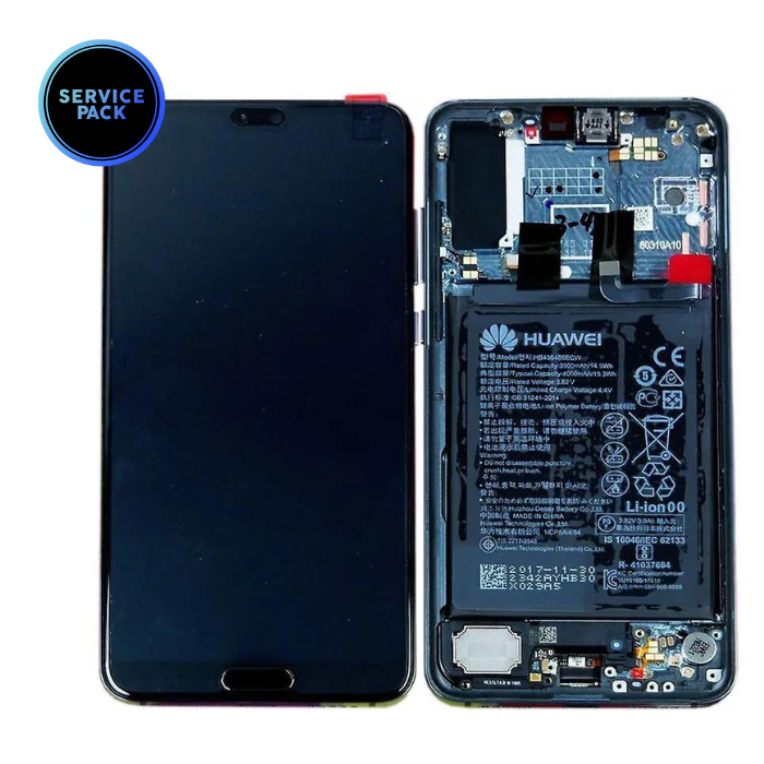 Bloc écran OLED pour HUAWEI P20 Pro - SERVICE PACK - Twilight