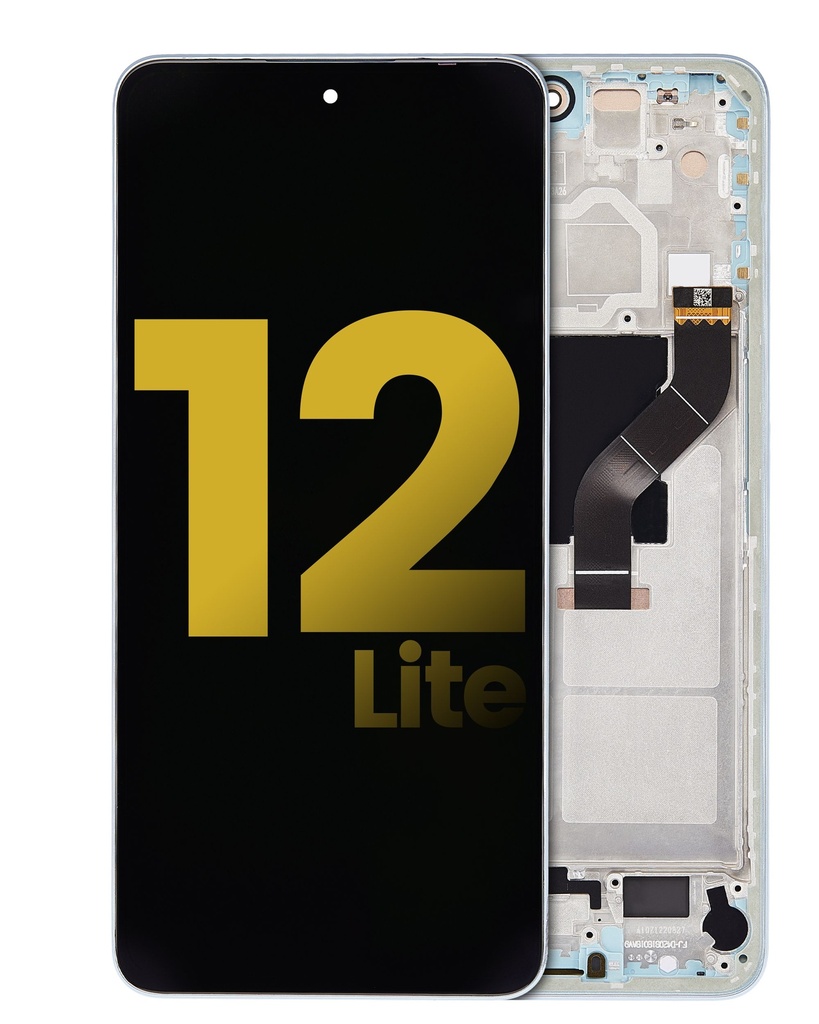 Bloc écran OLED avec châssis compatible Xiaomi 12 Lite - Reconditionné - Lite Green