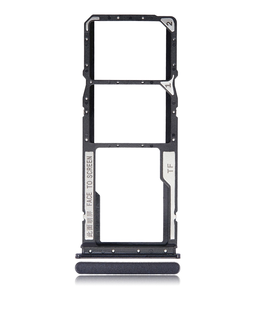 Tiroir SIM double compatible Xiaomi Redmi 9C - 9A - Noir