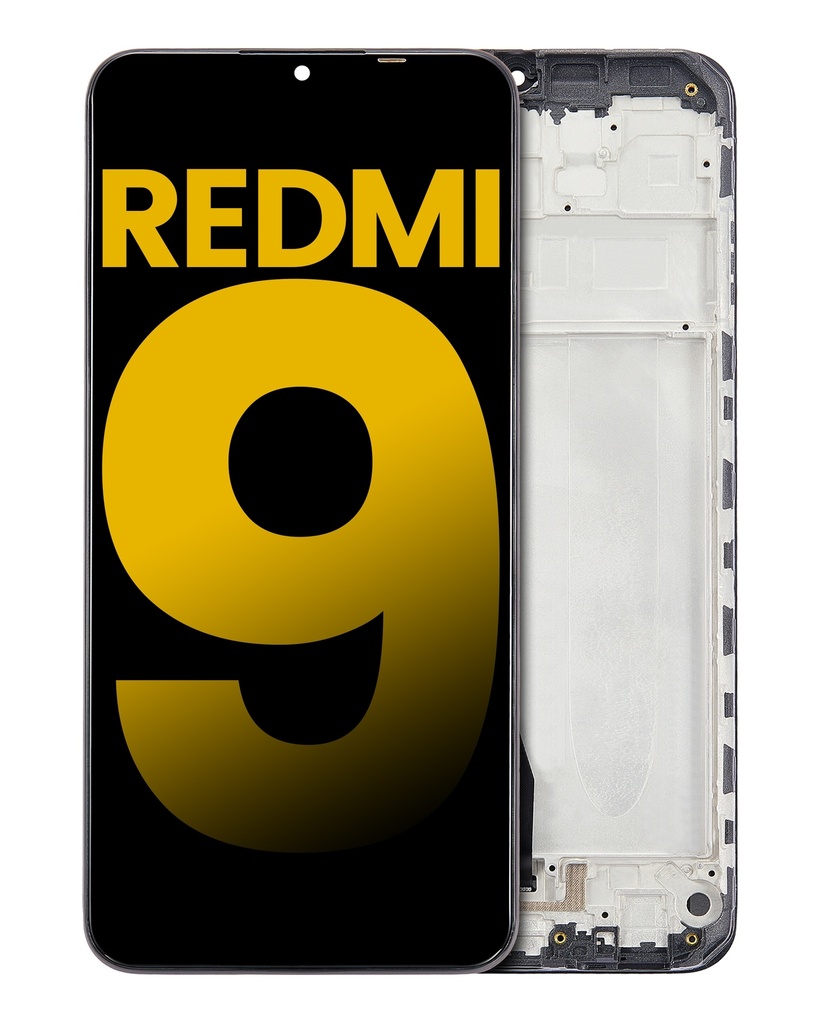 Bloc écran LCD avec châssis compatible Xiaomi Redmi 9 - Poco M2 - Reconditionné - Toutes couleurs