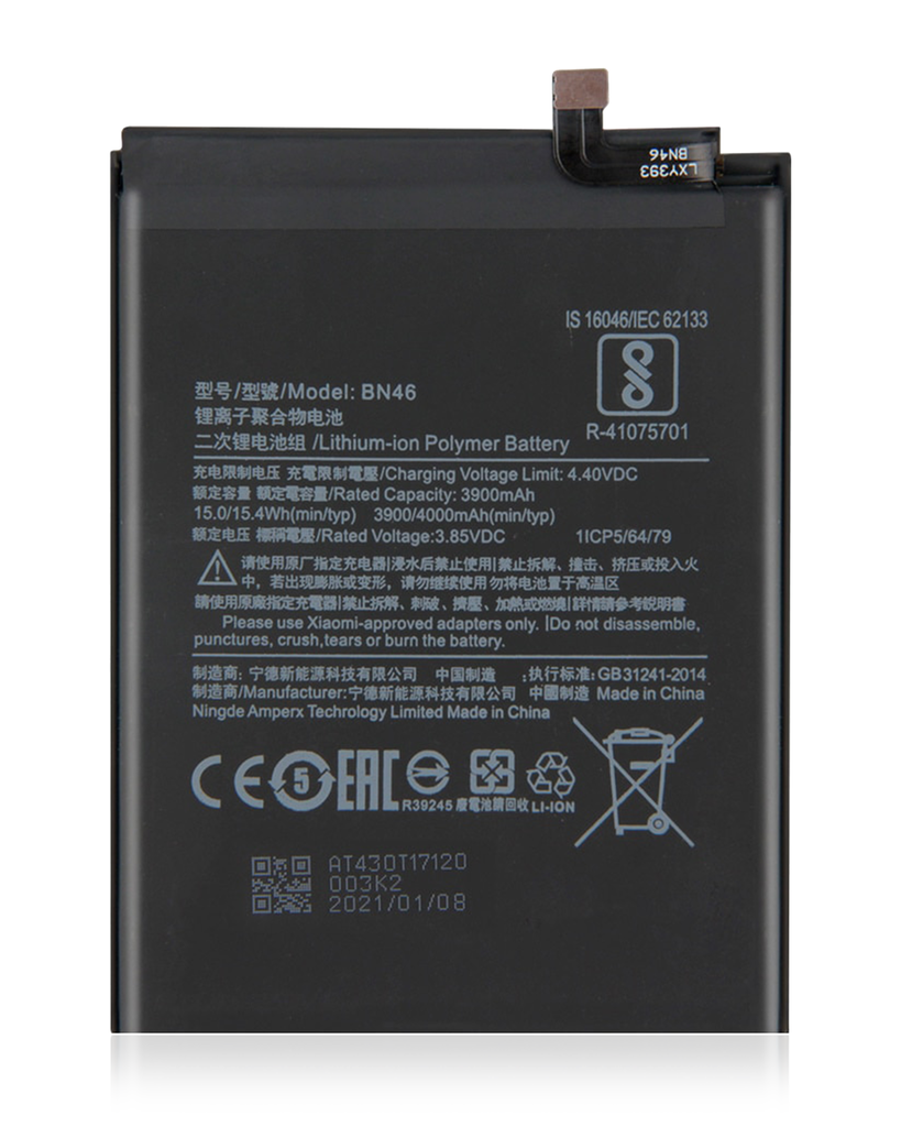 Batterie compatible Xiaomi Redmi Note 8 - BN46