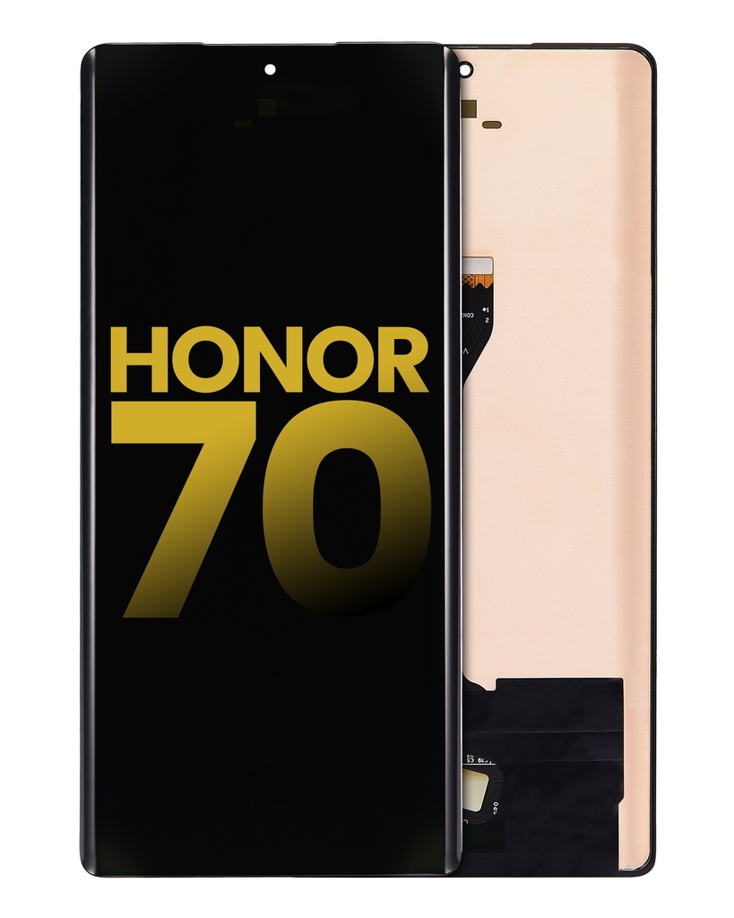 Bloc écran OLED sans châssis compatible Honor 70 - Reconditionné - Toutes couleurs