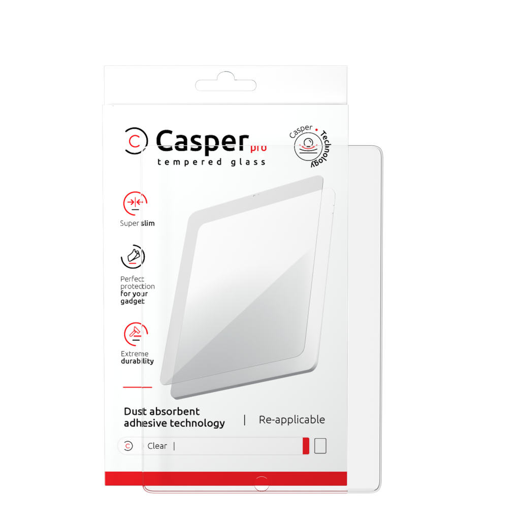 Verre trempé Clair compatible iPad 10 2022 Apple - Casper Pro