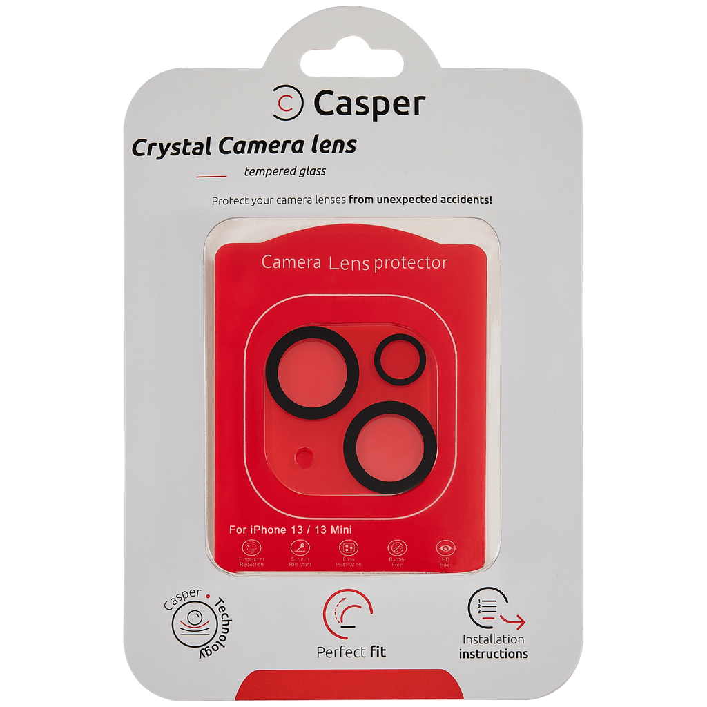Verre full cover camera pour iPhone 13 - 13 Mini Apple - Casper