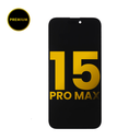 Bloc écran OLED compatible iPhone 15 Pro Max - Premium