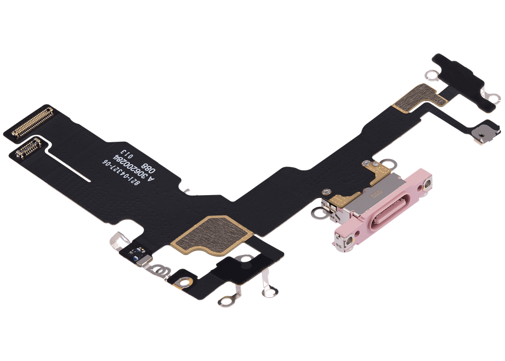 Connecteur de charge avec nappe compatible iPhone 15 - Premium - Rose