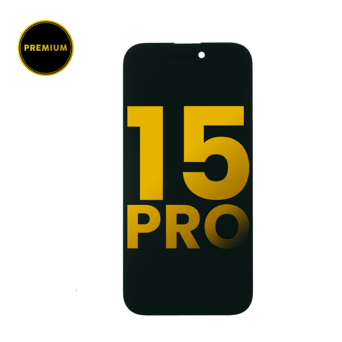 Bloc écran OLED compatible iPhone 15 Pro - Premium