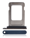 Tiroir SIM compatible iPhone 15 Pro - 15 Pro Max - Bleu Titane