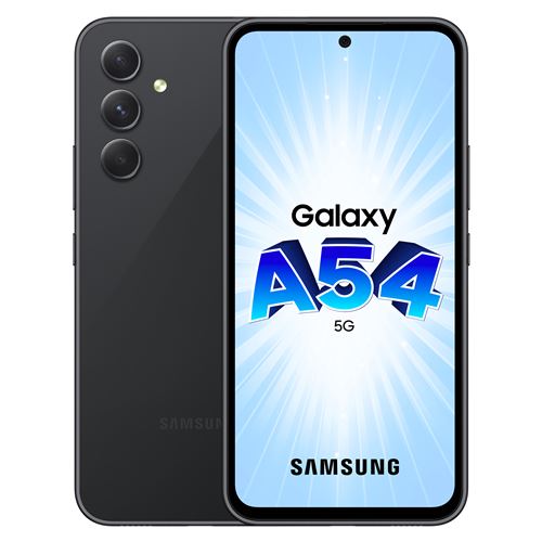 Téléphone Samsung A54 5G -128GB désimlocké - Graphite - Grade A+
