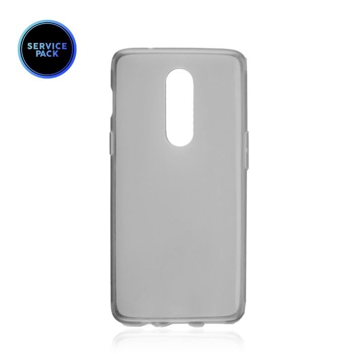 Housse de protection pour OnePlus 6 - SERVICE PACK - Noir transparent