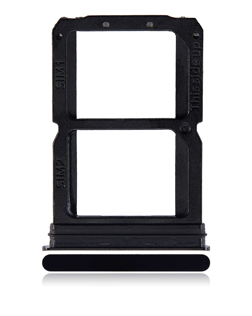 Tiroir SIM double compatible OnePlus 6T - A6010 - A6013 - Mirror Black