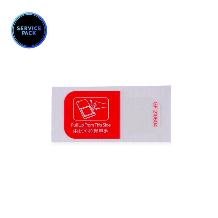 Bandelette d'extraction batterie - Droite - pour OnePlus 10 Pro - SERVICE PACK