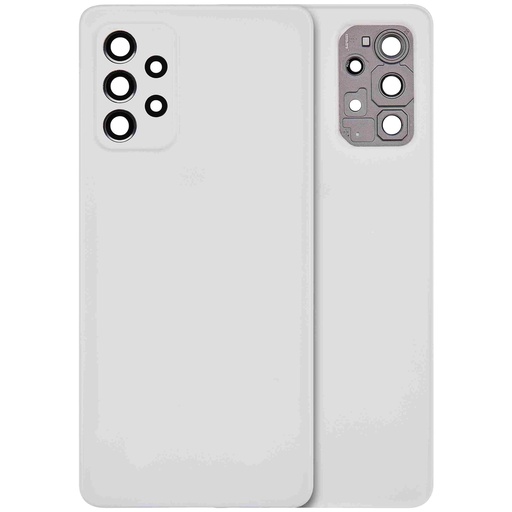 Vitre arrière pour SAMSUNG A72 - A725 2021 - Aftermarket Plus - Blanc