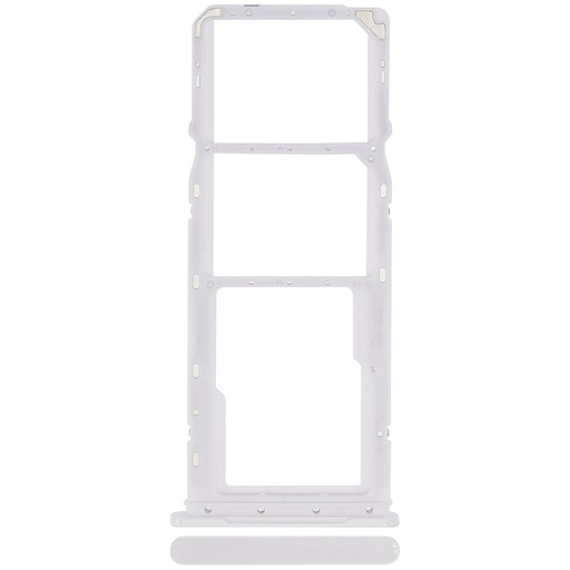 Tiroir Double SIM compatible SAMSUNG A04 A045 2022 - Blanc