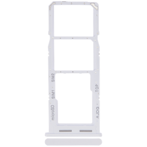 Tiroir Double SIM compatible SAMSUNG A04S A047 2022 - Blanc