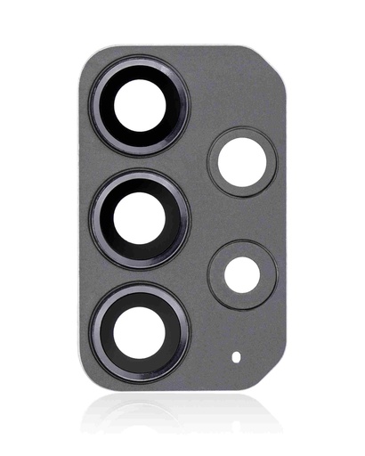 Lentille camera arrière avec anneau pour SAMSUNG A72 - A725 2021 - Noir