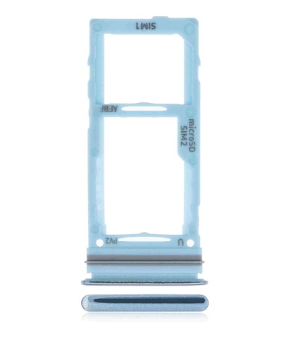 Tiroir Double SIM pour SAMSUNG A72 - A725 2021 - Bleu