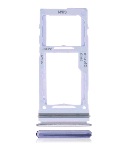 Tiroir Double SIM pour SAMSUNG A72 - A725 2021 - Violet