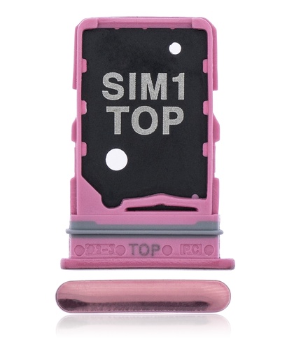 Tiroir Double SIM pour SAMSUNG A80 A805 2019 - Rose