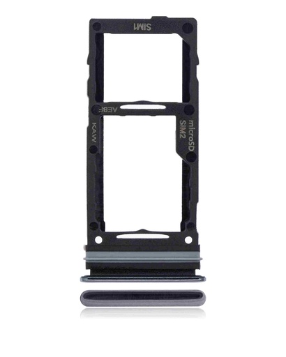Tiroir Double SIM pour SAMSUNG A72 - A725 2021 - Noir