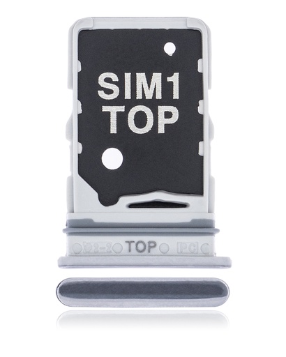 [107082026067] Tiroir SIM double compatible SAMSUNG A80 A805 2019 - Blanc