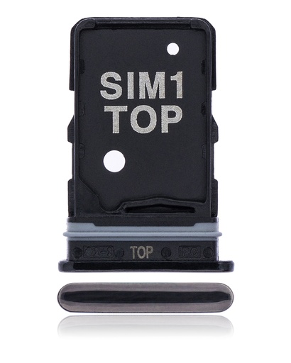[107082026066] Tiroir SIM double compatible SAMSUNG A80 A805 2019 - Noir
