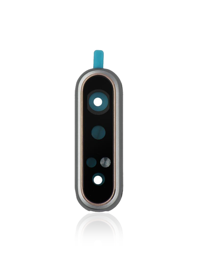 Lentille caméra arrière avec cadre ou support pour SAMSUNG A80 - A805 2019 - Ghost White