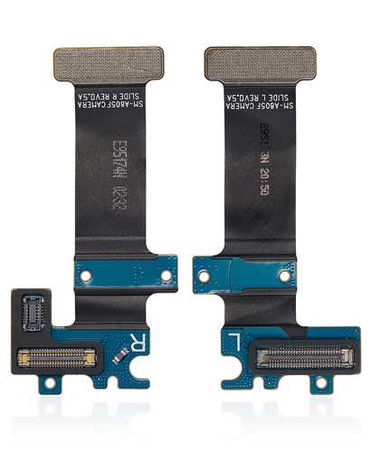 Ensemble 2 pièces Nappes caméra - connecté à la carte mère pour SAMSUNG A80 A805 2019