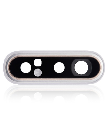 Lentille caméra arrière avec support ou cadre pour SAMSUNG A80 A805 2019 - Ghost White