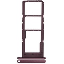 Tiroir Double SIM pour SAMSUNG A14 5G - A146F 2023 - Rouge foncé