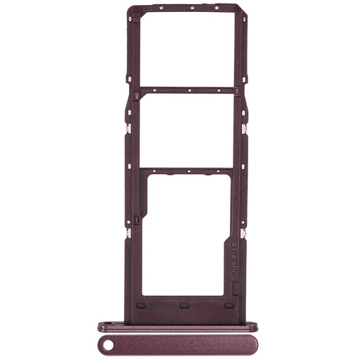 Tiroir Double SIM pour SAMSUNG A14 5G - A146F 2023 - Rouge foncé