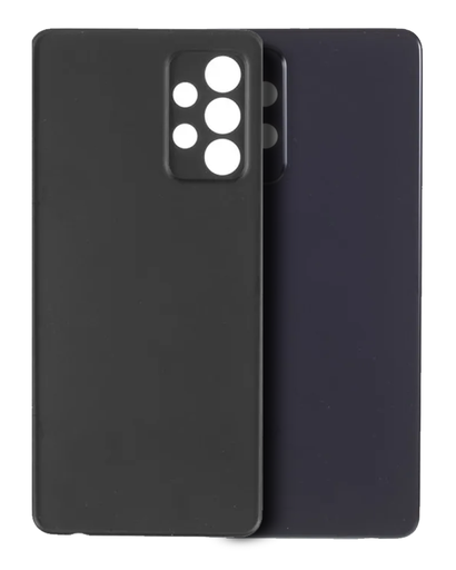 [107082087170] Vitre arrière compatible Samsung Galaxy A52 4G A525 2021 - Noir