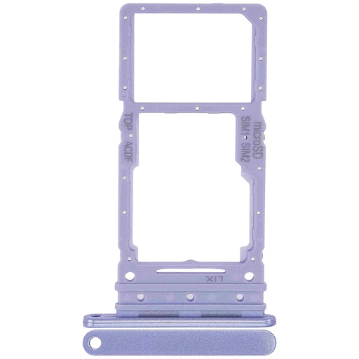 Tiroir Double SIM pour SAMSUNG A34 - A346 2023 - Violet