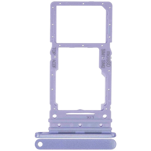 [107082041367] Tiroir Double SIM compatible SAMSUNG A34 - A346 2023 - Violet