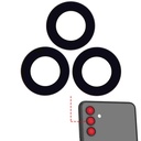Lot de 10 lentilles caméra arrière - verre seul avec adhésif - pour SAMSUNG A24 4G - A245