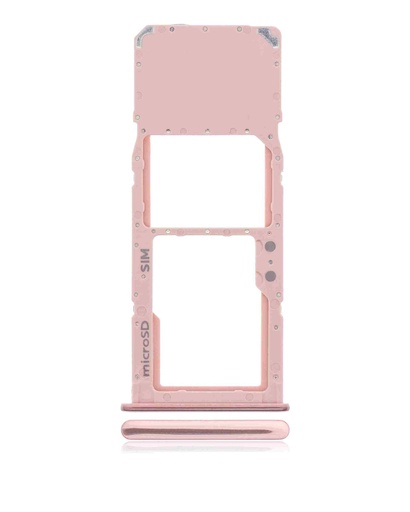 [107082022962] Tiroir SIM compatible SAMSUNG A51 4G - A515 2019 - Prism Crush Pink
