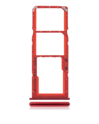 Tiroir Double SIM pour SAMSUNG A51 4G - A515 2019 - Rouge